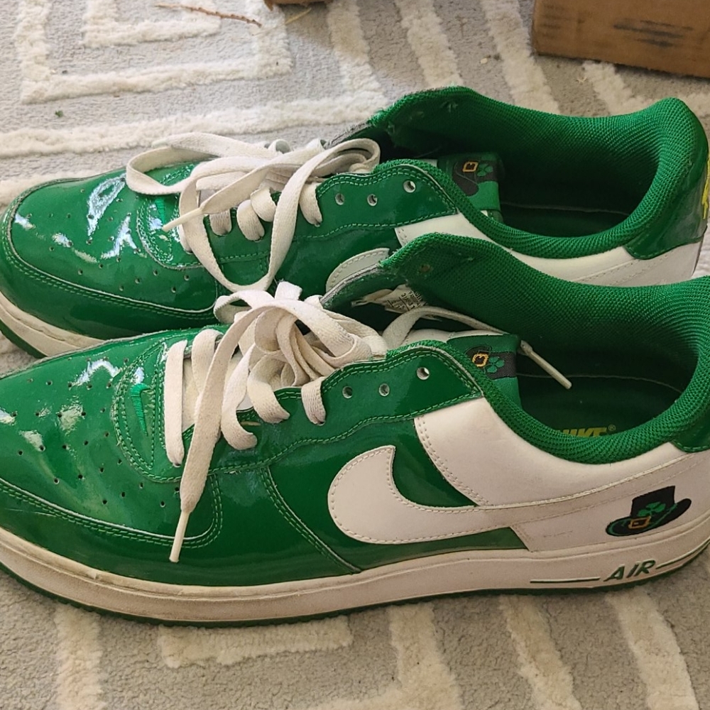 Men's St Patty's Air Force 1